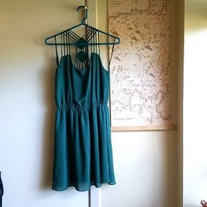 EUC Green Dress